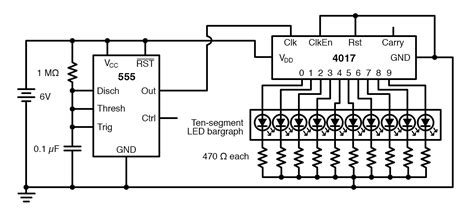 60 Led Clock Circuit Diagram - Circuit Diagram