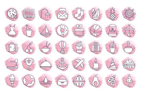 40 Instagram Highlight Icons – Free Design Resources