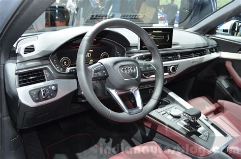 2016 Audi A4 allroad quattro interior at the Geneva Motor Show Live