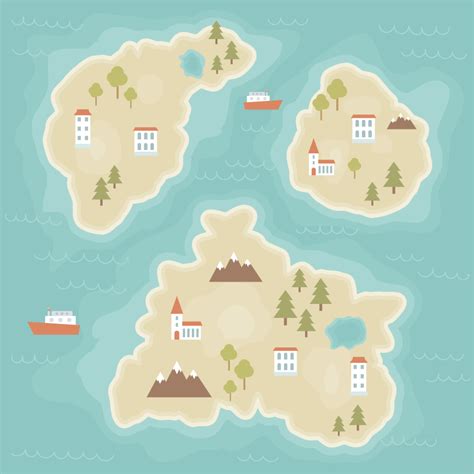 How to Create a Cartoon Map Illustration in Adobe Illustrator | Envato ...