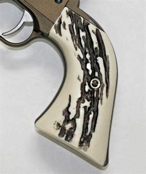 Ruger Wrangler .22 Revolver Stag-Like Grips