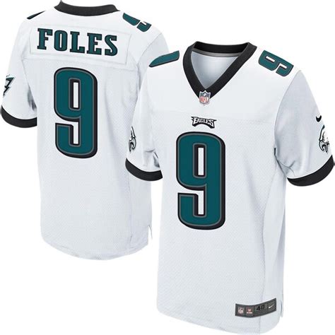 Mens Philadelphia Eagles Nick Foles Nike White Elite Jersey - NFLShop.com