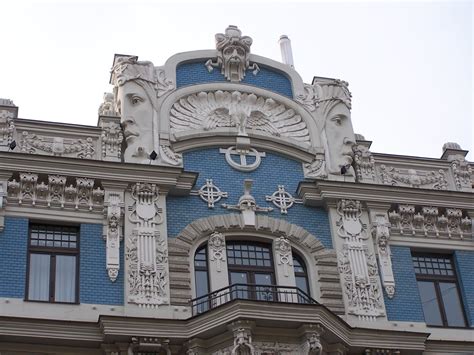Art Nouveau Architecture, Riga, Latvia 1 Free Photo Download | FreeImages