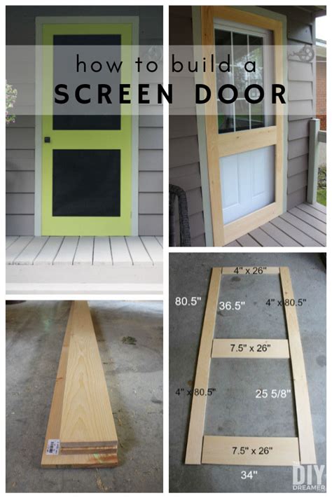 How to Build a Screen Door - DIY Screen Door