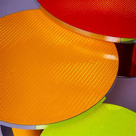 Reflective Collection - Orange round coffee table Sebastiano Bottos | Artemest