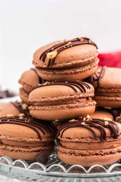 Chocolate Macarons (Easy Step by Step Recipe!) - Little Sunny Kitchen