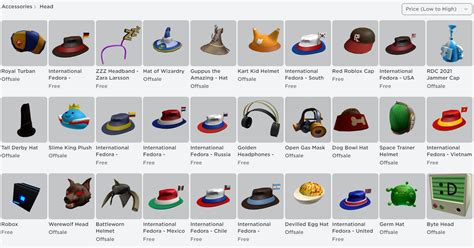 Top 99 roblox avatar accessories đang gây sốt trên mạng