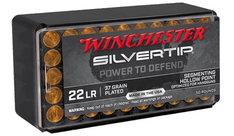 NEW Winchester Silvertip Defense Ammunition in Rimfire and Centerfire