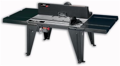 SKIL RAS450 450-Square-Inch Aluminum-Top Benchtop Router Table with ...