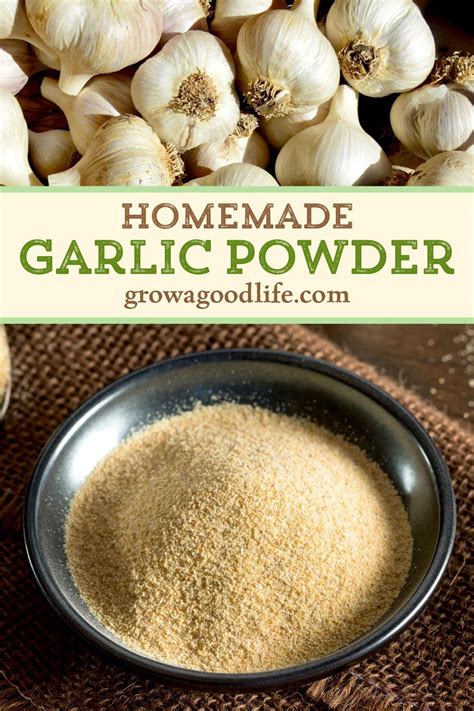 Homemade Garlic Powder | Homemade spices, Homemade seasonings ...