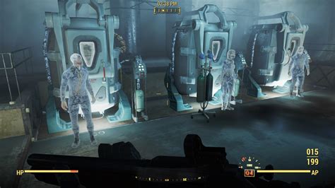 Went back to Vault 111 and found these once dead dwellers standing around their cryo pods ...