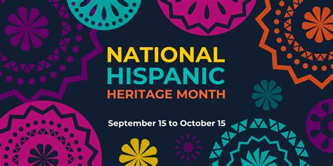 Hispanic and Latinx Heritage Month (September 15-October 15th) - Vista Counseling & Wellness ...