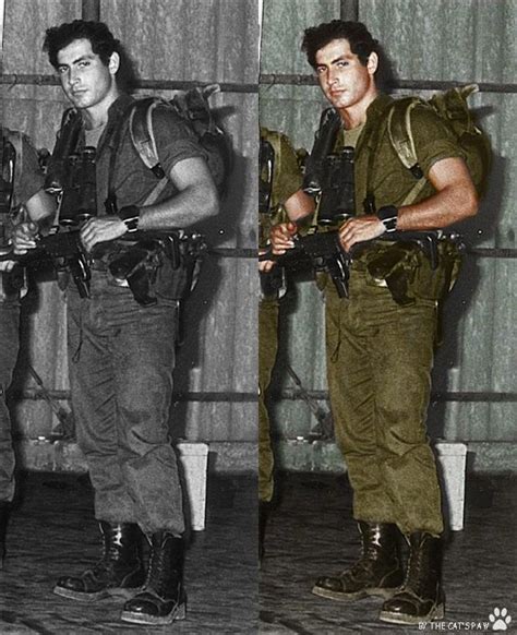 Benjamin Netanyahu in the Sayeret Matkal circa 1968. : r/Colorization