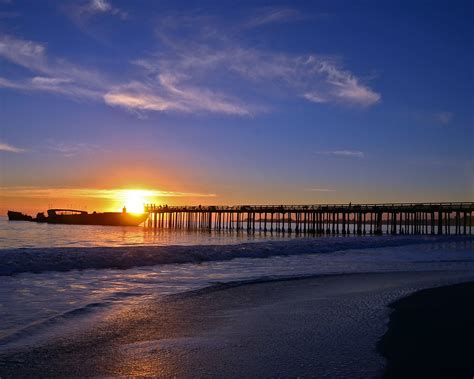 Seacliff State Beach, Aptos, CA | Sunset at the Seacliff Sta… | Flickr