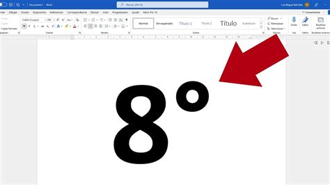 Como escribir el SIMBOLO de GRADOS en cualquier teclado "°" - YouTube