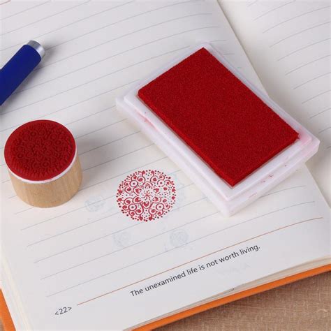 Inkpad DIY Home Stamp Ink Pad Scrapbooking Printing Stationery(Red) # | eBay