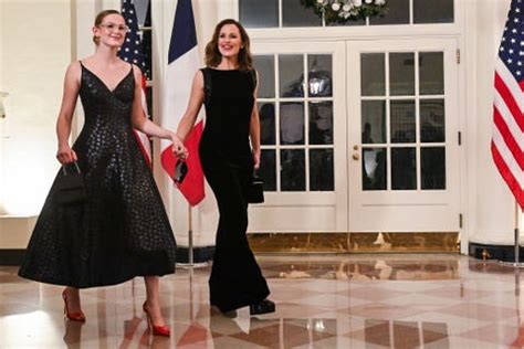 Jennifer Garner and Daughter Violet Attend the White House State Dinner ...