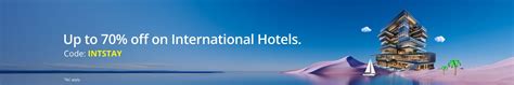 International Hotels Offer - Get Upto 20% Off on International Hotels