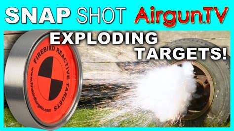 Firebird Exploding Air Gun Targets - YouTube