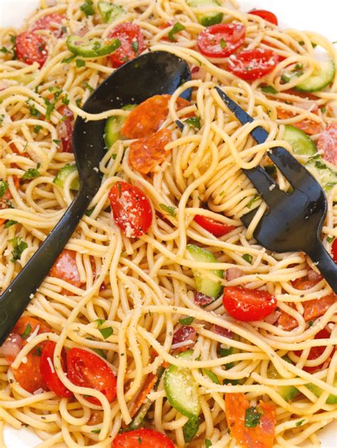 Spaghetti Salad - A Southern Soul