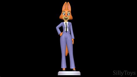 Diane Foxington - The Bad Guys 3D Model by SillyToys