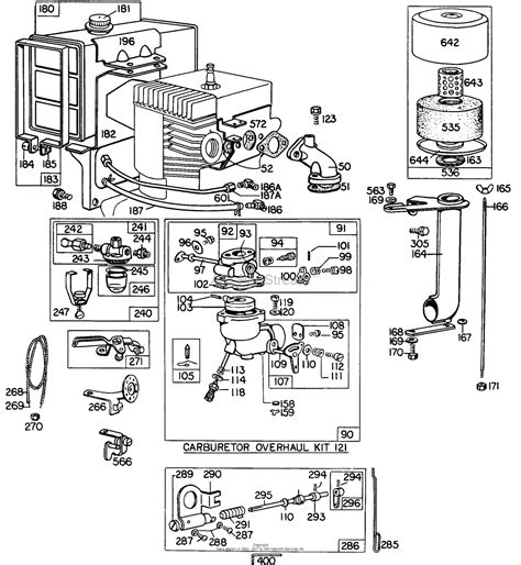 Briggs And Stratton Carb Adjustment Diagram