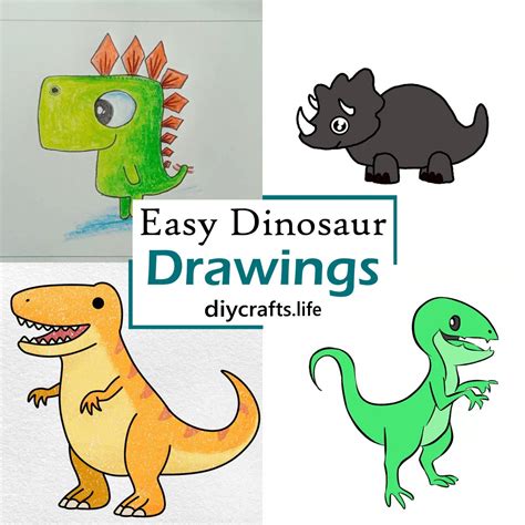 How To Draw A Dinosaur Step By Step For Beginners – NBKomputer