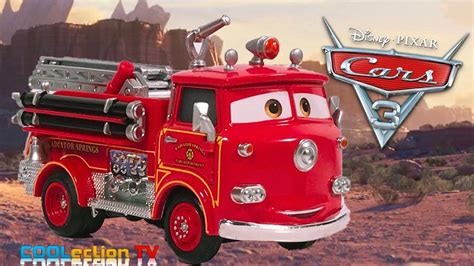 Mattel Disney Pixar Cars Precision Series Red The Fire Engine Red Townie | ubicaciondepersonas ...