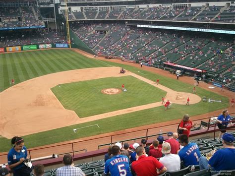 Texas Rangers Globe Life Park Seating Chart & Interactive Map - Texas ...