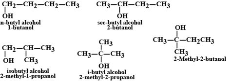 The name of the compound is isobutyl alcohol. If true enter 1, else ...