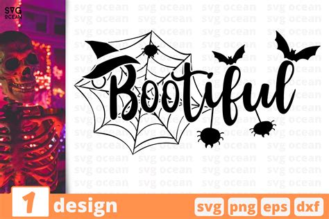 1 BOOTIFUL, Halloween quotes cricut svg By SvgOcean | TheHungryJPEG