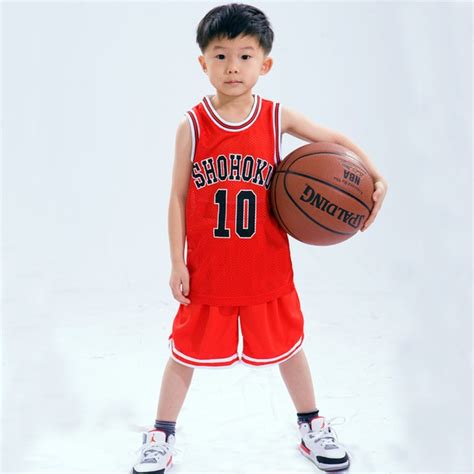 Free Shipping Customize Child Dunk Shohoku NO.10 Basketball Jersey and Shorts Athletic Apparel ...