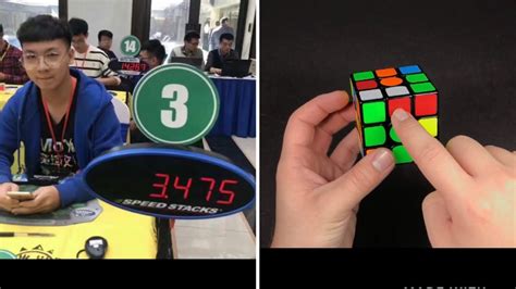 3.47 Rubik’s Cube World Record Reconstruction - YouTube