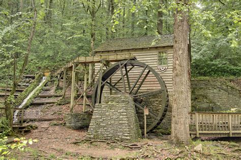 Rice Gristmill, Norris Lake State Park, Campbell County, Tennessee - a ...