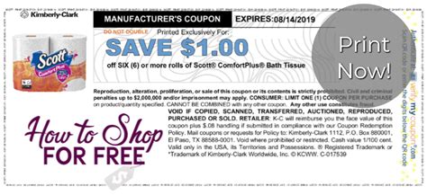 Free Printable Scott Toilet Paper Coupons - Get What You Need For Free