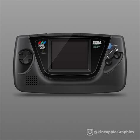 Sega Game Gear vector illustration. Hope you like it. : r/AdobeIllustrator