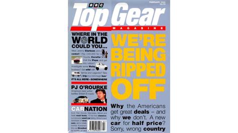 Top Gear magazine in 1996