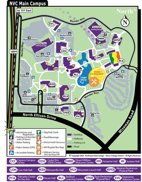 San Antonio College Campus Map - Maping Resources