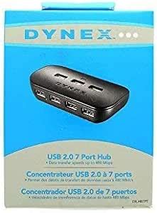 Dynex USB 2.0 7-Port Hub (DX-HB7PT): Amazon.ca: Electronics