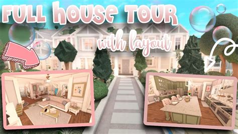 FULL House Tour + LAYOUT! | Roblox Bloxburg Family Roleplay Home | 1M+ - YouTube