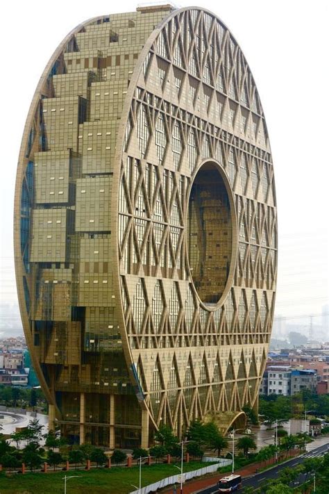 the Guangdong Plastic Exchange building, in Macau, China. | Modern ...