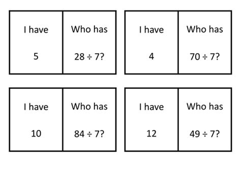 Wide range of 7 times table games, activities, assessments and displays | Teaching Resources