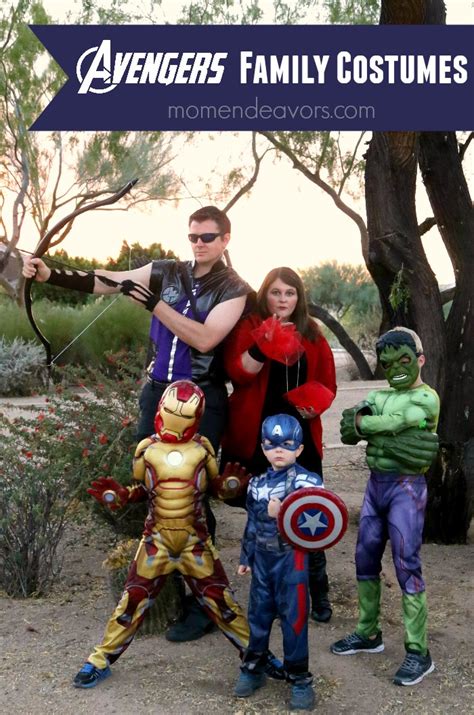 Fun Avengers Family Costumes - Mom Endeavors