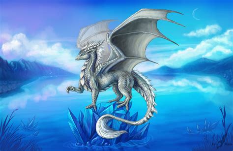 Silver dragon by AlviaAlcedo on DeviantArt