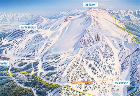 Mammoth Mountain Ski Map | Resort Info & Videos | PistePro