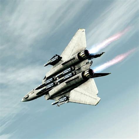 Grumman F -14 Tomcat with AIM-54 Phoenix long range air-to-air missiles ...