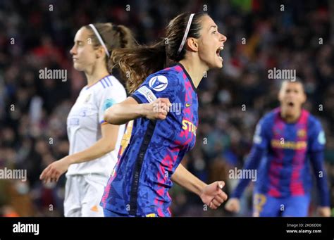 Aitana Bonmati goal celebration during the match between Barcelona and Real Madrid CF ...