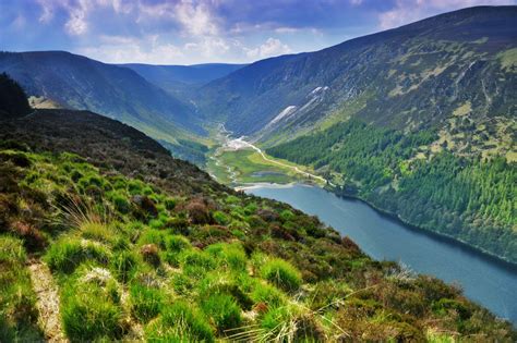 Glendalough: The Valley of Two Lakes in Wicklow Mountains National Park, Ireland