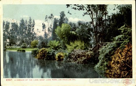 A Corner Of The Lake, Westlake Park Los Angeles, CA