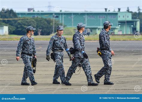 Air Crew of Japan Air Self Defense Force JASDF Editorial Photo - Image ...